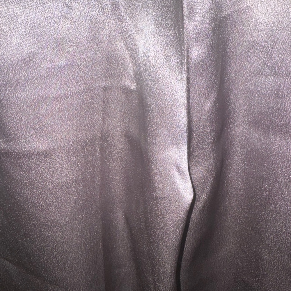 House of CB Alivia Grey Satin Loose Fit Trousers - Picture 6 of 7